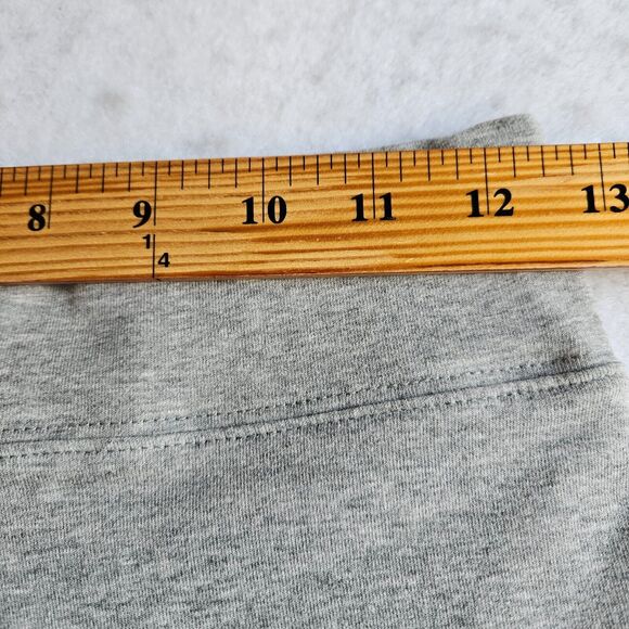 Nike Sportswear Full Length Compression Leggings Womens S Gray Swoosh Athleisure - Picture 6 of 9